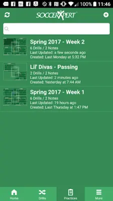 SoccerXpert Coach App - Drills android App screenshot 1