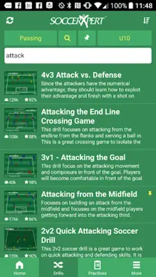 SoccerXpert Coach App - Drills android App screenshot 3